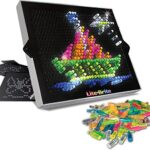 Lite Brite Ultimate Classic, Light up creative activity toy, Gifts for girls and boys ages 3, 4, 5, 6,7,8,9,Educational Learning, Fine Motor Skills